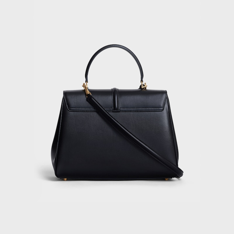sac classique 16 en cuir de veau satiné