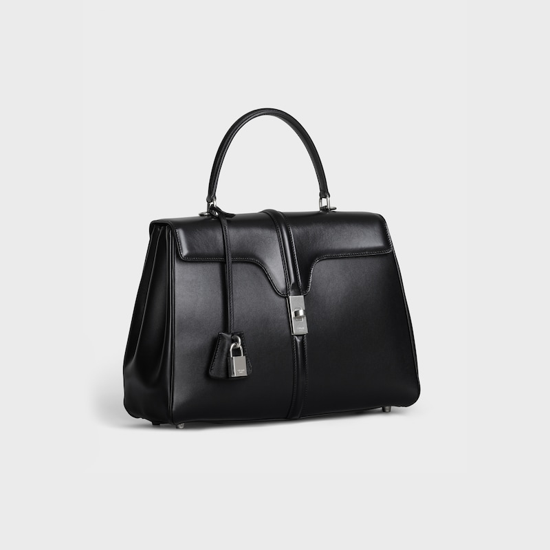 sac classique 16 en cuir de veau satiné