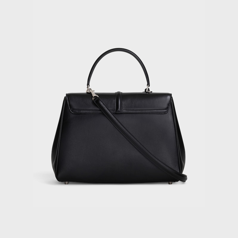 sac classique 16 en cuir de veau satiné