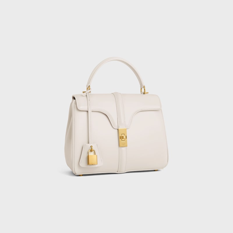 petit sac 16 en cuir de veau satiné