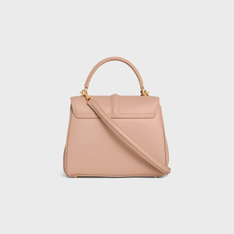 petit sac 16 en cuir de veau satiné