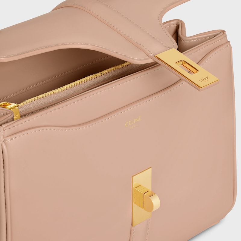 petit sac 16 en cuir de veau satiné