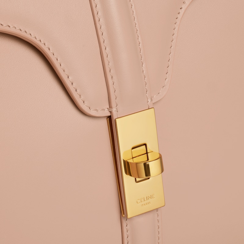 petit sac 16 en cuir de veau satiné