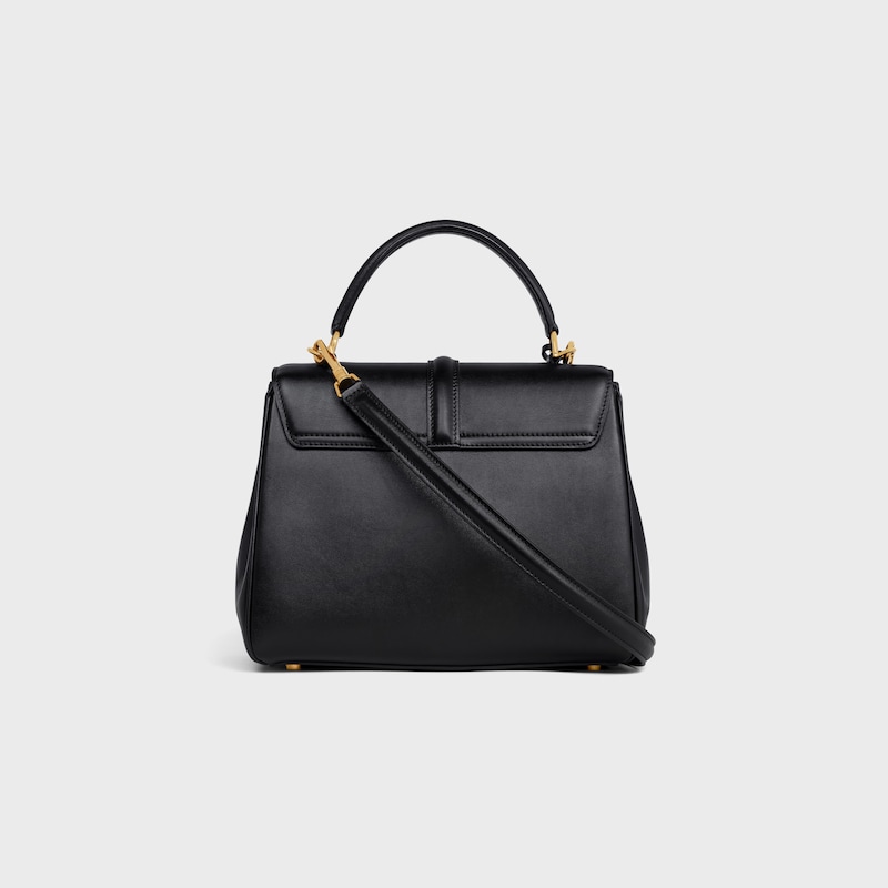 petit sac 16 en cuir de veau satiné