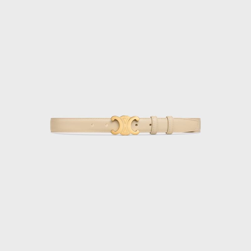 ceinture triomphe moyenne 25 mm en cuir taurillon