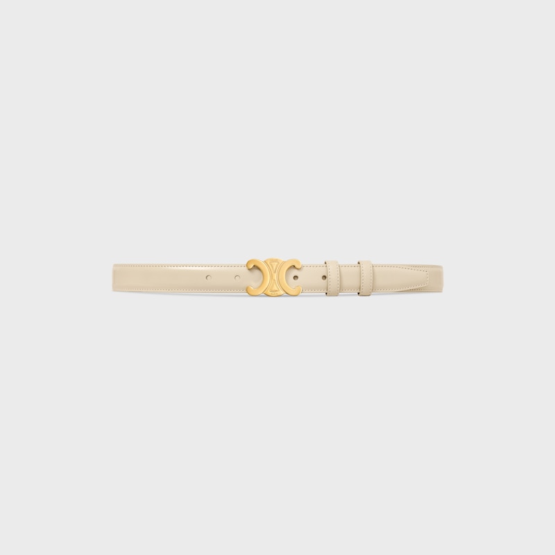 ceinture triomphe moyenne 25 mm en cuir taurillon