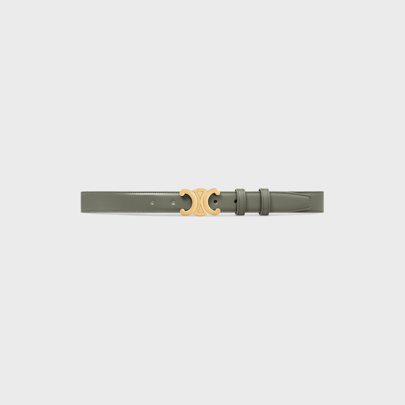 ceinture triomphe moyenne 25 mm en cuir taurillon