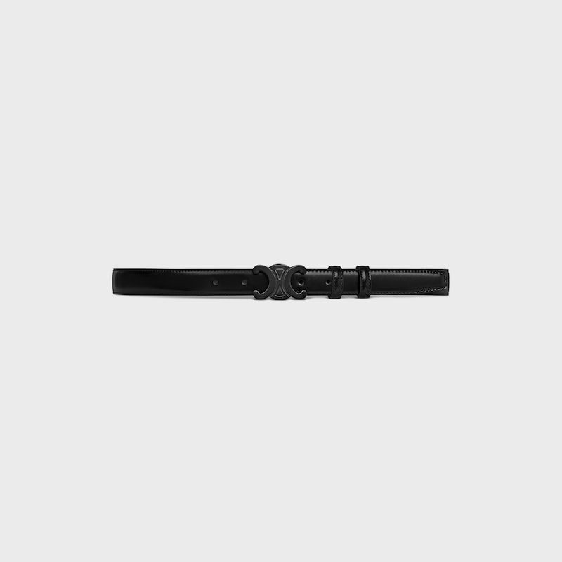 ceinture triomphe moyenne 25 mm en cuir taurillon
