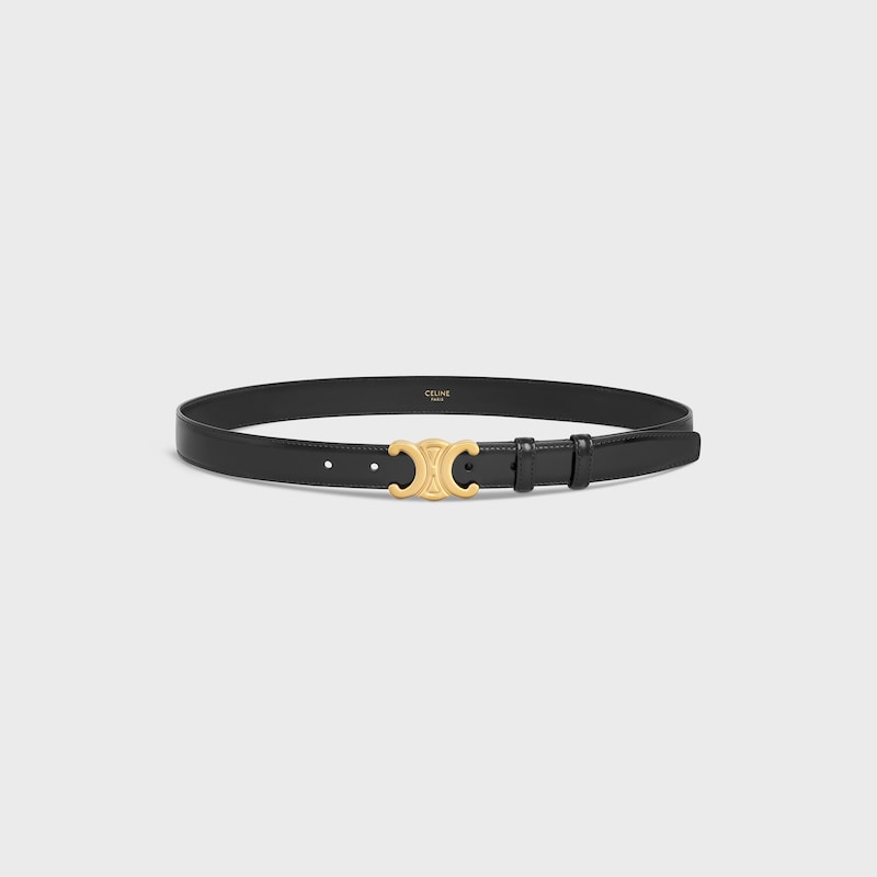 ceinture triomphe moyenne 25 mm en cuir taurillon