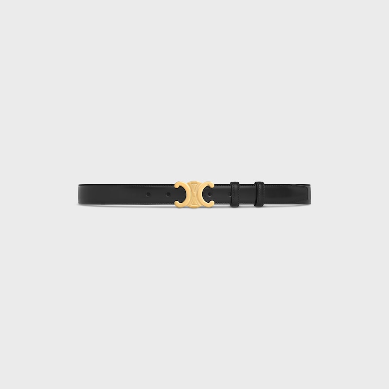 ceinture triomphe moyenne 25 mm en cuir taurillon