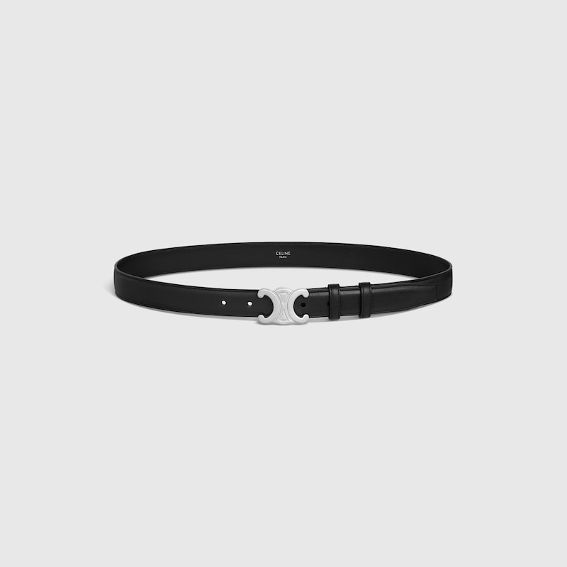 ceinture triomphe moyenne 25 mm en cuir taurillon