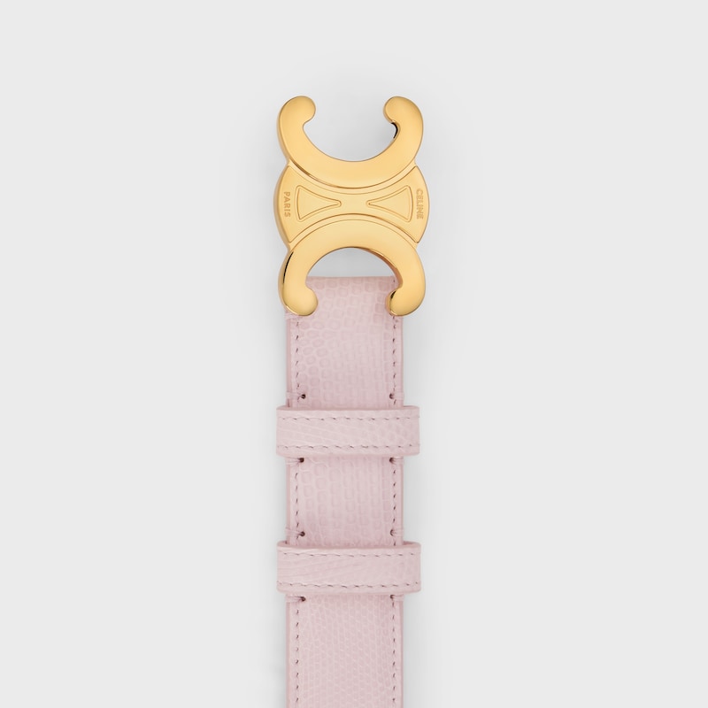 ceinture triomphe moyenne 25 mm en lézard