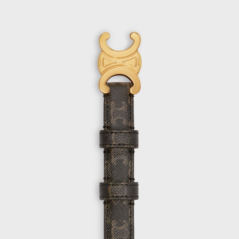 ceinture triomphe petite taille 18 mm en toile triomphe