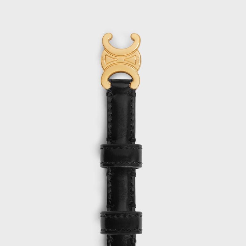 ceinture triomphe 13 mm en cuir taurillon