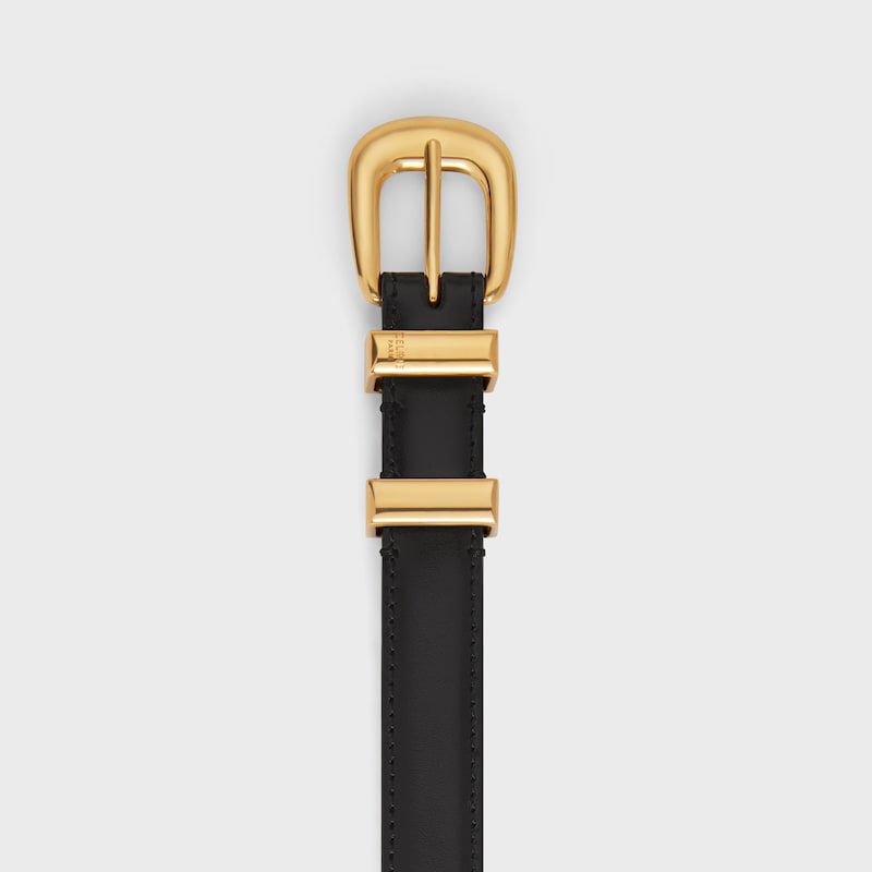 ceinture western 18 mm en cuir taurillon