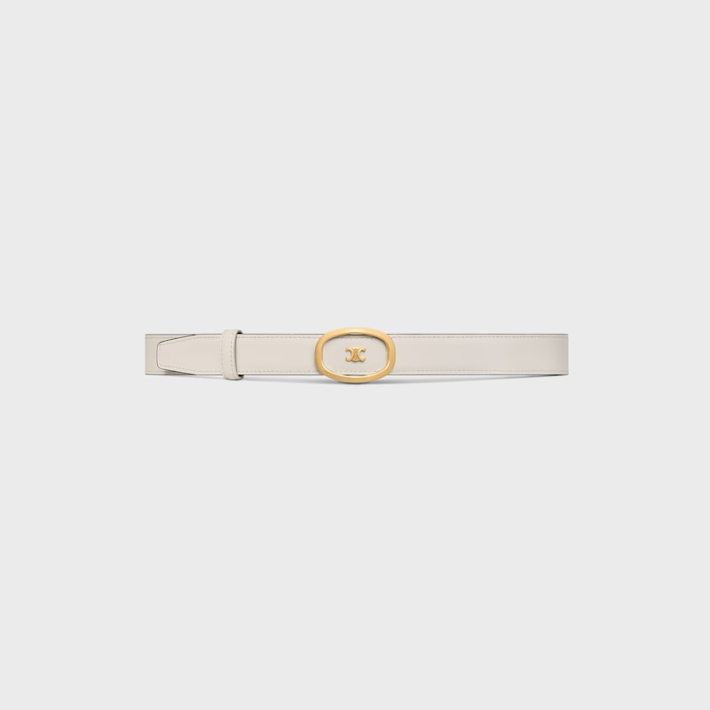 ceinture réversible celine alix moyenne 25 mm en taurillon