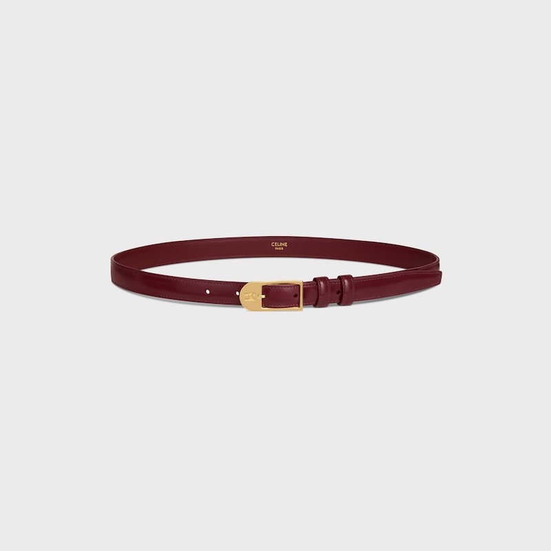 ceinture bc-25 18mm en cuir taurillon