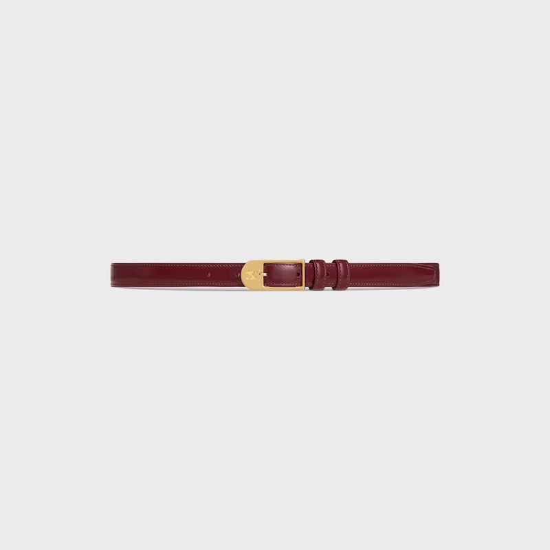 ceinture bc-25 18mm en cuir taurillon