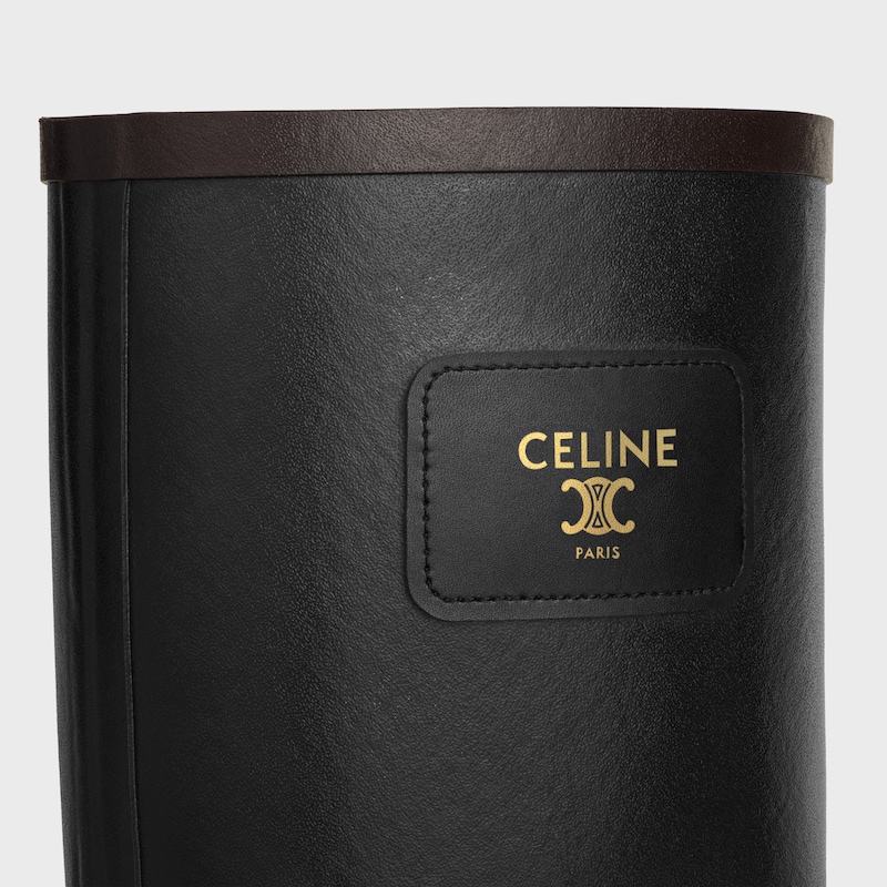 bottes de pluie céline en caoutchouc naturel