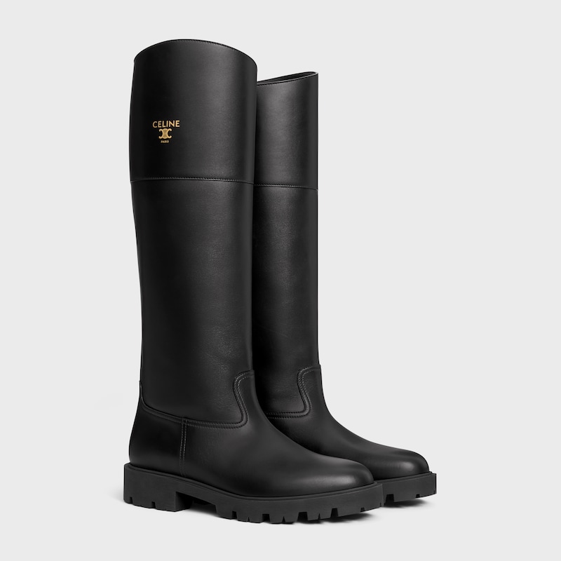 bottes hautes margaret en cuir de veau