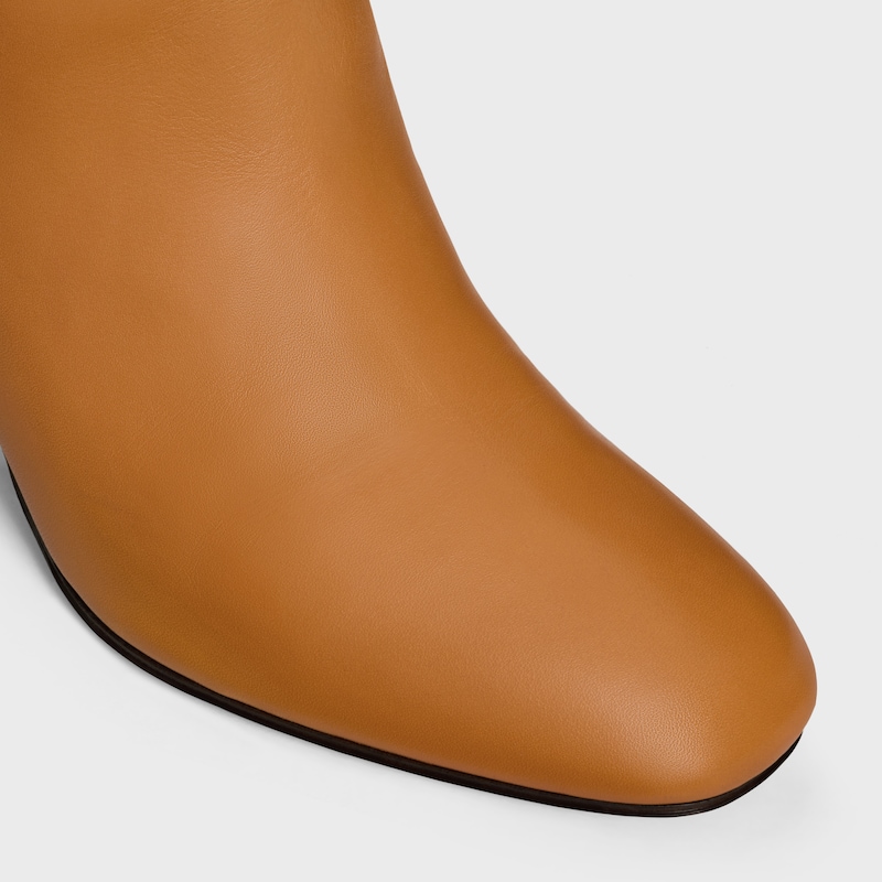 botte haute iconique en cuir de veau