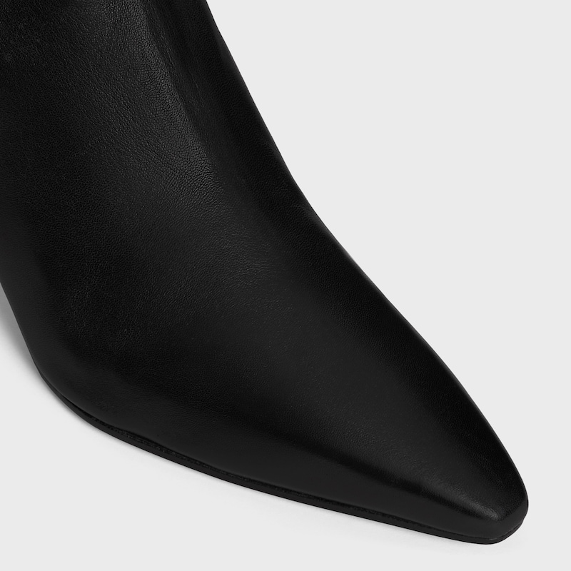 bottes hautes en peau dagneau