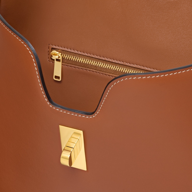 sac souple camille 16 moyen en cuir de veau lisse