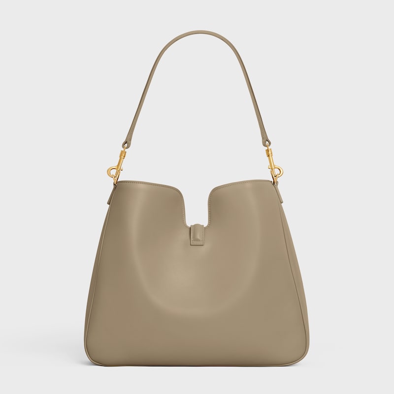 sac souple camille 16 moyen en cuir de veau lisse