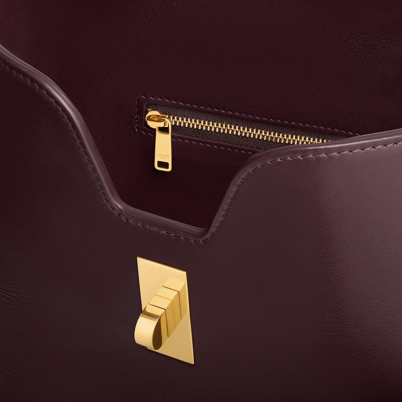 sac souple camille 16 moyen en cuir de veau lisse