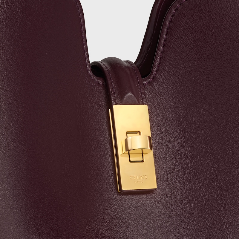 sac souple camille 16 moyen en cuir de veau lisse