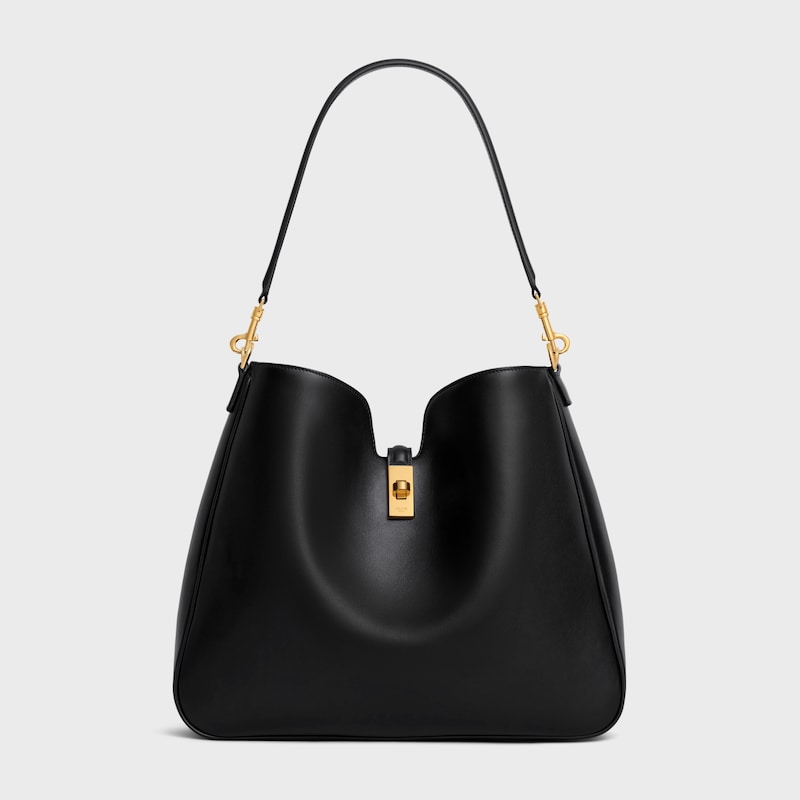 sac souple camille 16 moyen en cuir de veau lisse