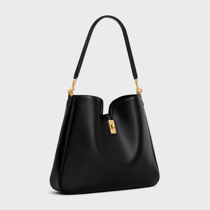 sac souple camille 16 moyen en cuir de veau lisse