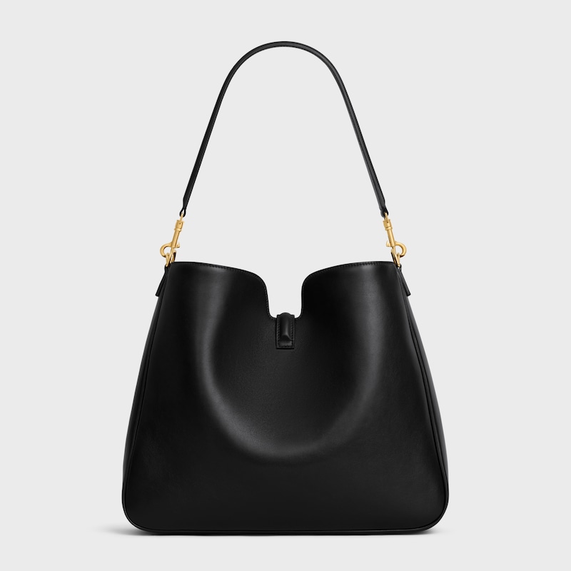 sac souple camille 16 moyen en cuir de veau lisse
