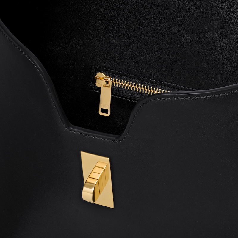 sac souple camille 16 moyen en cuir de veau lisse
