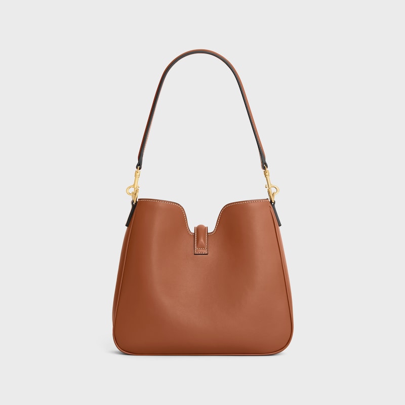 petit sac souple camille 16 en cuir de veau lisse