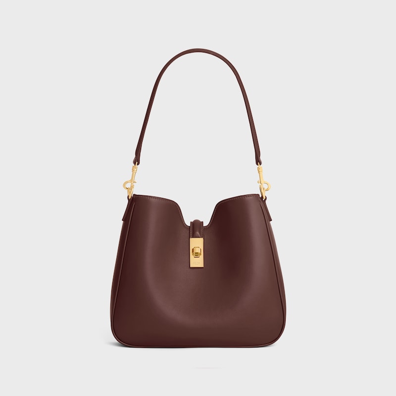 petit sac souple camille 16 en cuir de veau lisse