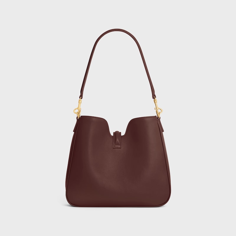 petit sac souple camille 16 en cuir de veau lisse