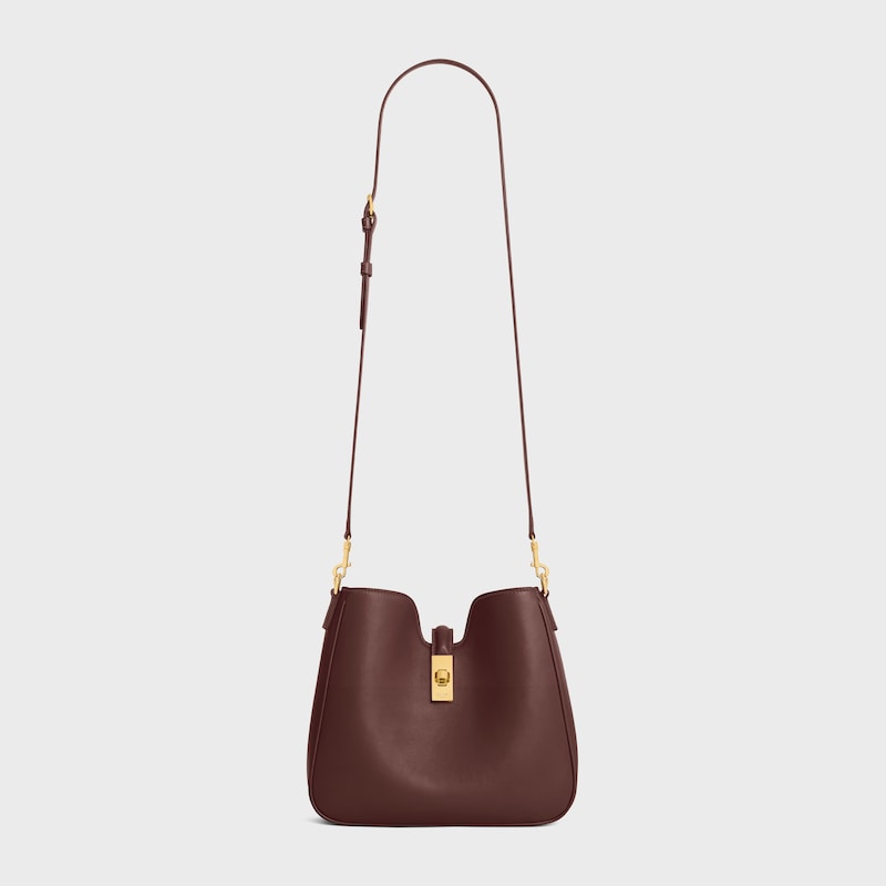 petit sac souple camille 16 en cuir de veau lisse
