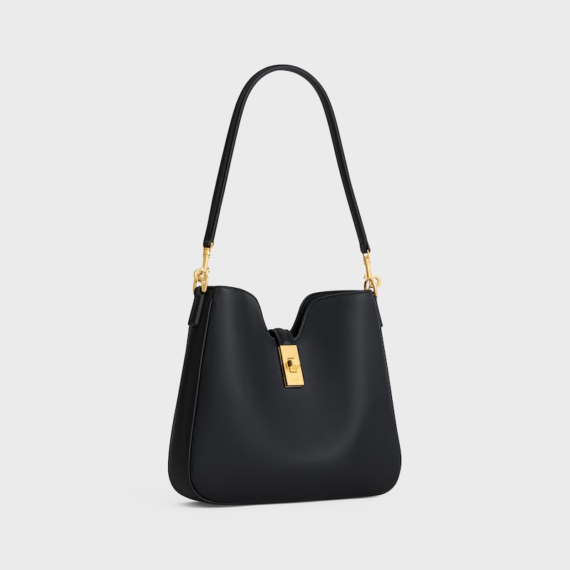 petit sac souple camille 16 en cuir de veau lisse