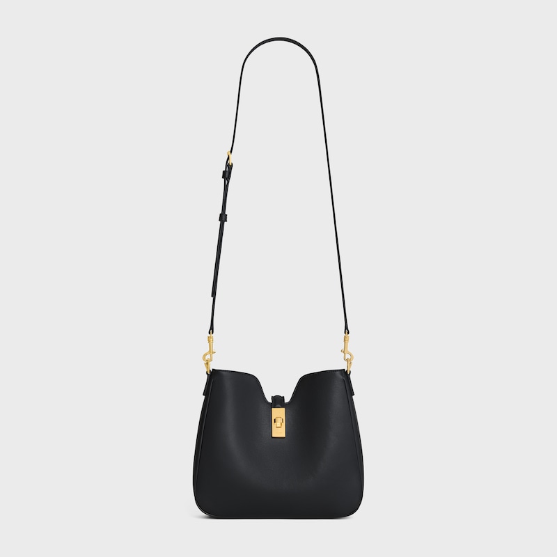 petit sac souple camille 16 en cuir de veau lisse