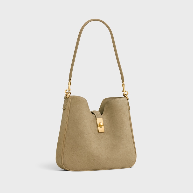 petit sac souple camille 16 en daim de veau