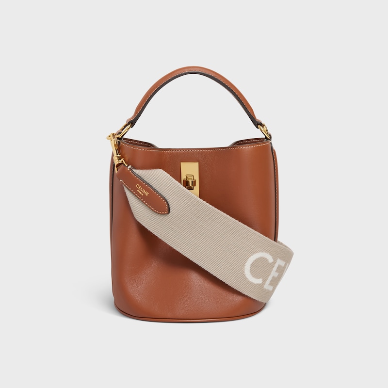 bretelles courtes en laine jacquard celine avec finitions dorées