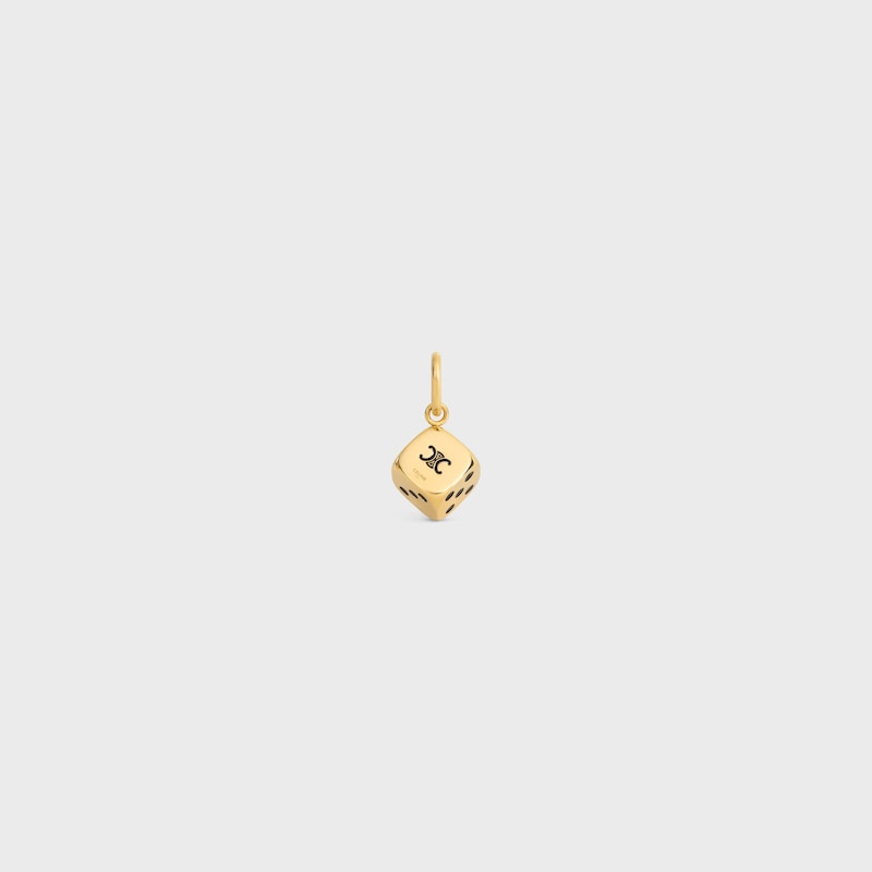dés triomphe de céline charms en émail et aluminium