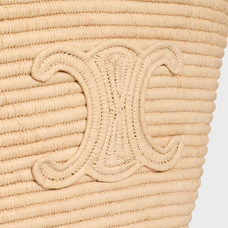panier tressÉ en raffia