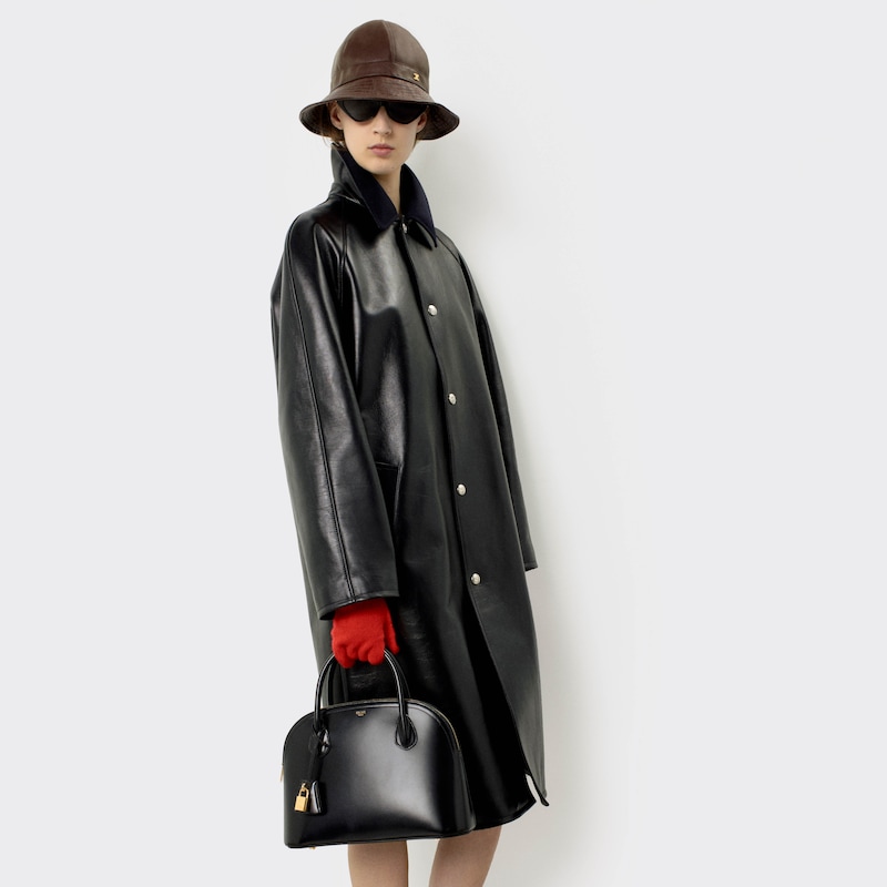 manteau en peau de veau
