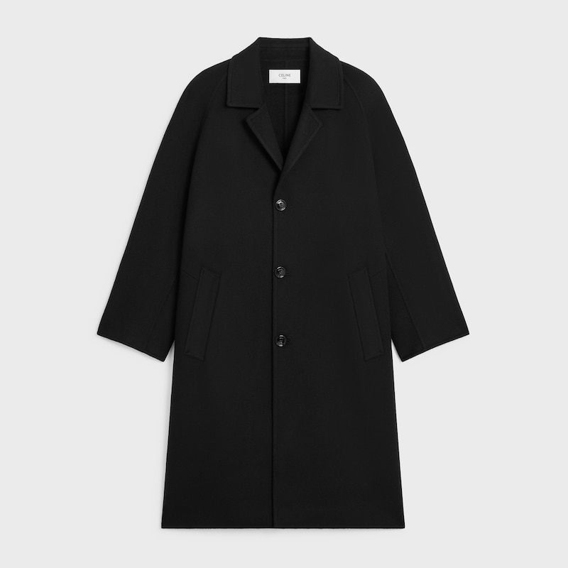 manteau en cachemire double face