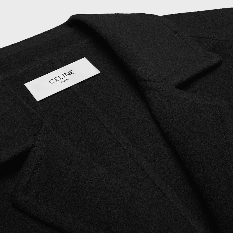 manteau en cachemire double face