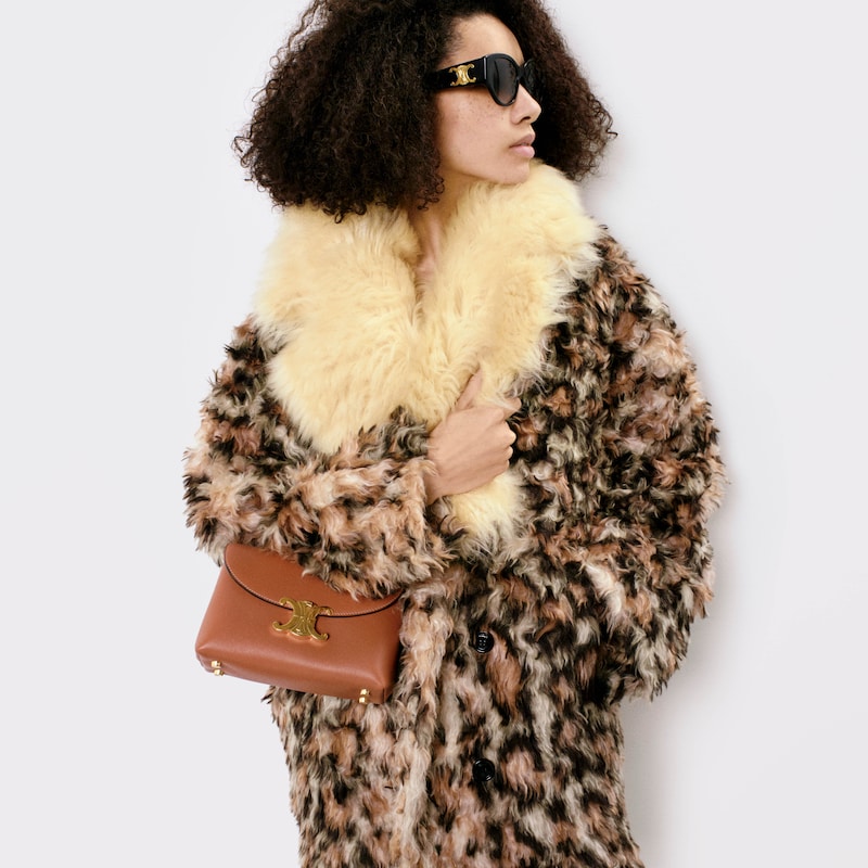 manteau en mohair alpaga