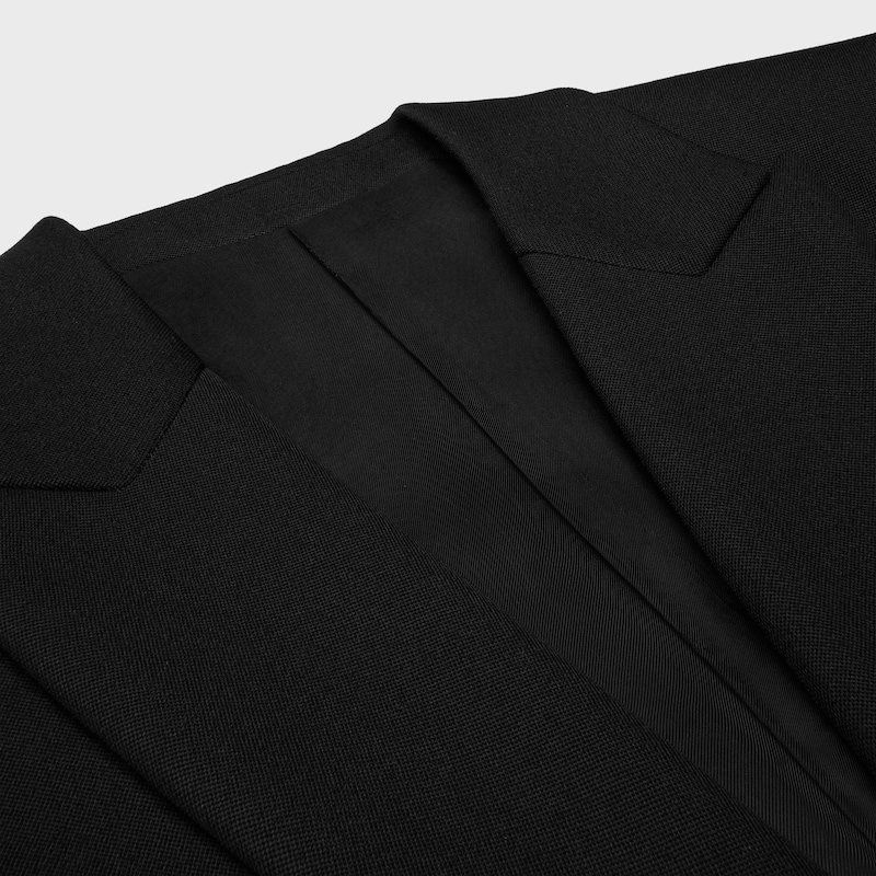 manteau tailleur en feutre de laine