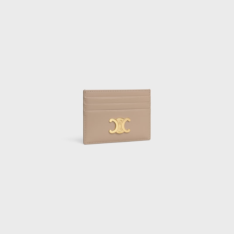 porte-cartes triomphe en cuir de veau vieux